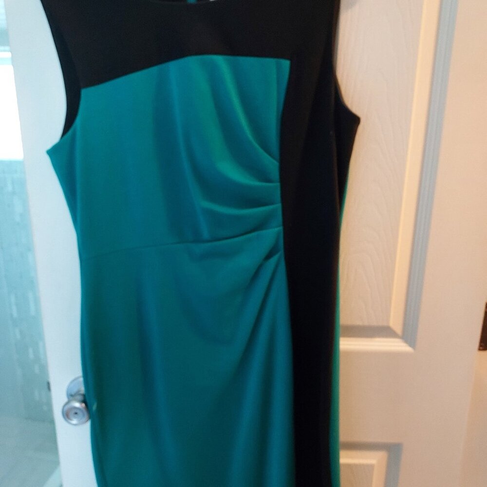Teal dress